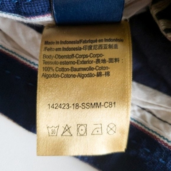 Scotch & Soda Tropical Print 8" Inseam Cotton Shorts - Picture 12 of 14